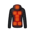 Ogrzewana Kurtka Zimowa Unisex z Technologią FrostGuard™ – Ciepła, Lekka, Odporna na Wiatr, Czarna 0