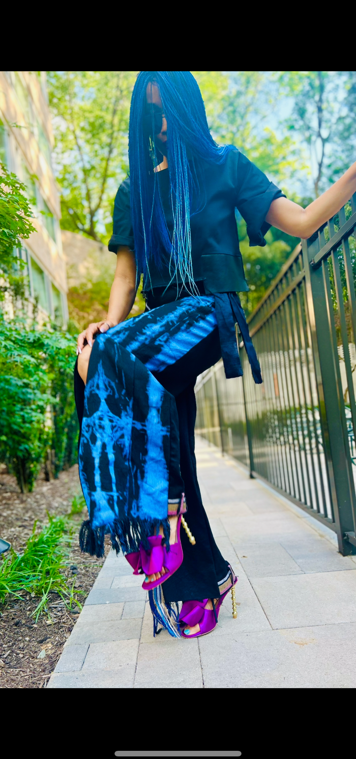 Unisex UPsideDOWN Asóòke Wide Leg Trousers