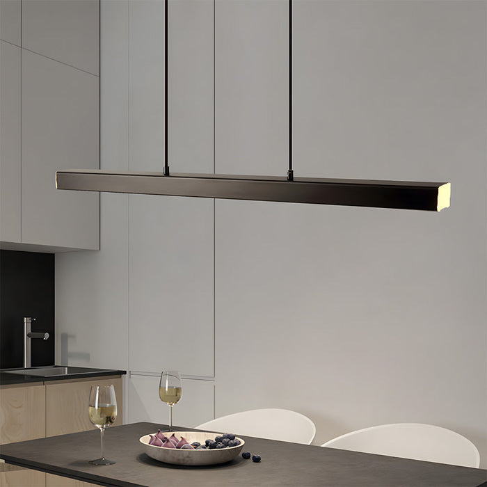 Nowoczesna Lampa Wisząca LED Verumo – Regulowana Długość, Minimalistyczny Design, Idealna do Salonu i Jadalni 5