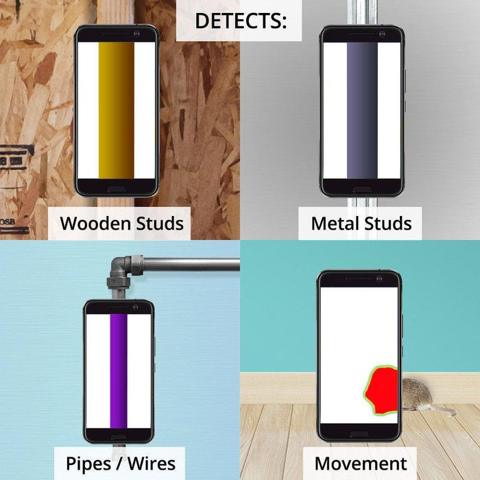 Walabot DIY In Wall Imager See Studs, Pipes, Wires for Android Smartphones Not Compatible with iPhone