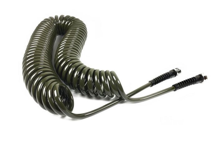 Water Right Professional Coil Garden Hose, Lead Free & Drinking Water Safe, 75-Foot x 3/8-Inch, Olive Green