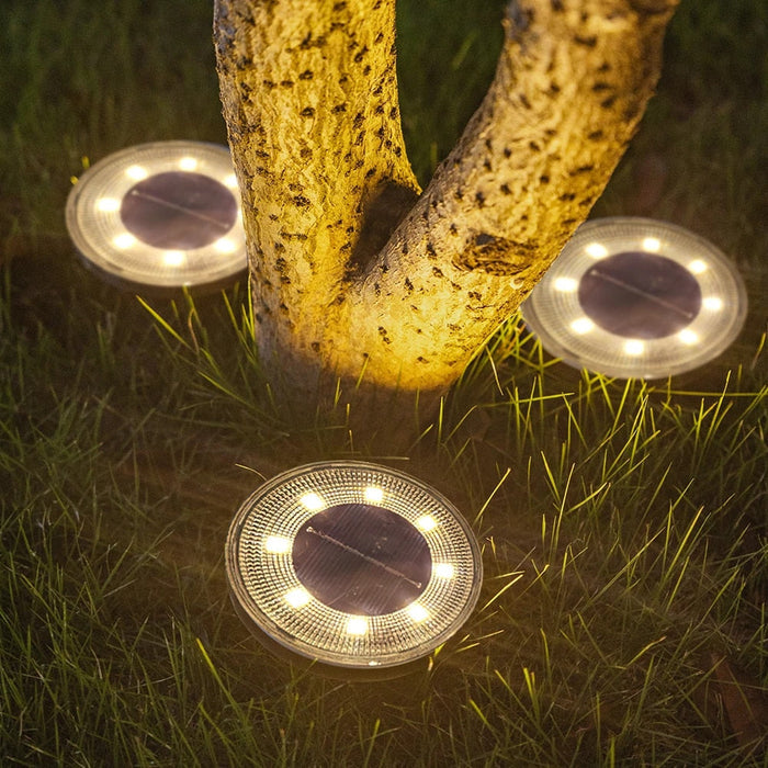 Wodoodporne Lampy Solarne LED do Ogrodu – Energooszczędne Oświetlenie Zewnętrzne na Taras IP65, 4/8/12/16/20 Sztuk 2