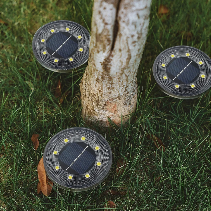 Wodoodporne Lampy Solarne LED do Ogrodu – Energooszczędne Oświetlenie Zewnętrzne na Taras IP65, 4/8/12/16/20 Sztuk 4