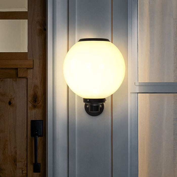 Wodoodporna Lampa Ścienna Solarna Zewnętrzna – Elegancki Design, Ekologiczne Oświetlenie, Rozmiary 20/25/30 cm 7