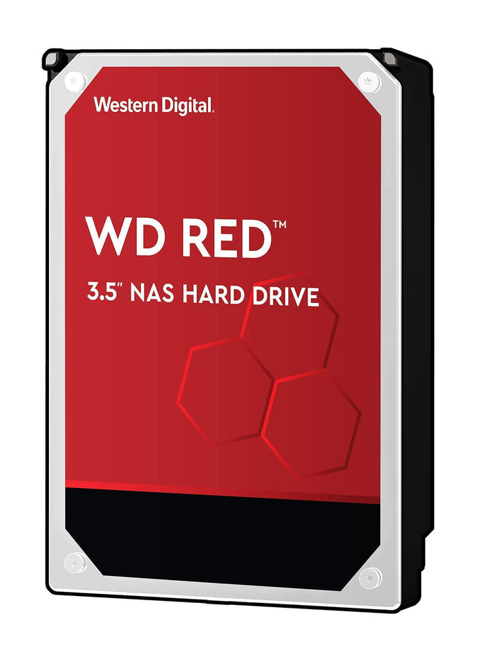 WD Red 10TB NAS Hard Drive - 5400 RPM Class, SATA 6 Gb/s, 256 MB Cache, 3.5" - WD100EFAX