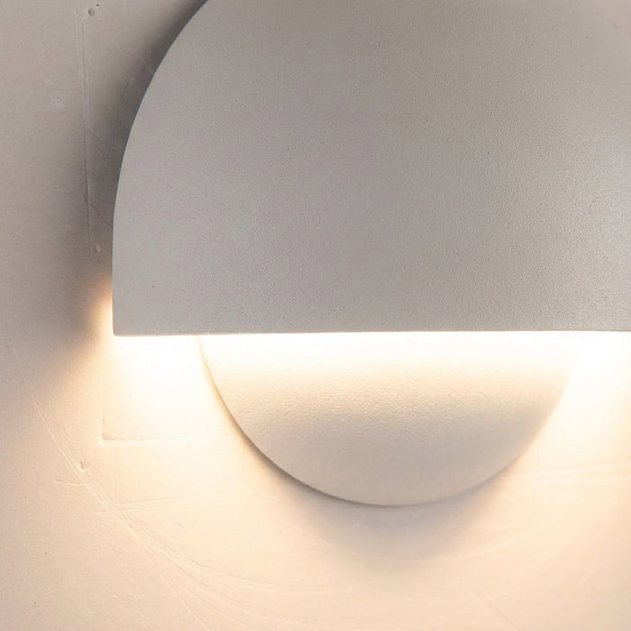 Zewnętrzna lampa ścienna o konstrukcji odpornej na warunki atmosferyczne – nowoczesna czarna lampa zewnętrzna LED 3
