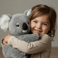 Obciążona pluszowa zabawka Koala zapewniająca kojący komfort – miękka i przytulna zabawka 0