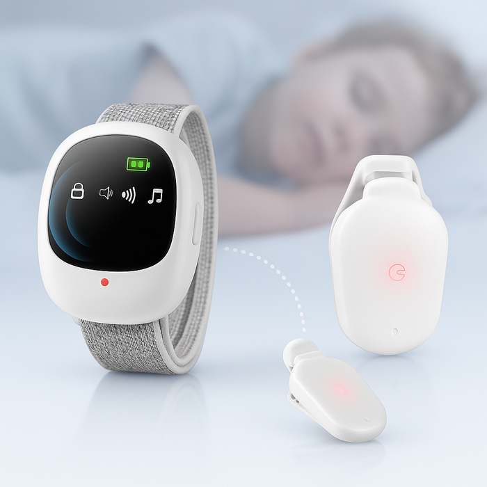 Bezprzewodowe urządzenie przeciw chrapaniu z inteligentnym czujnikiem wibracji dla dzieci 0