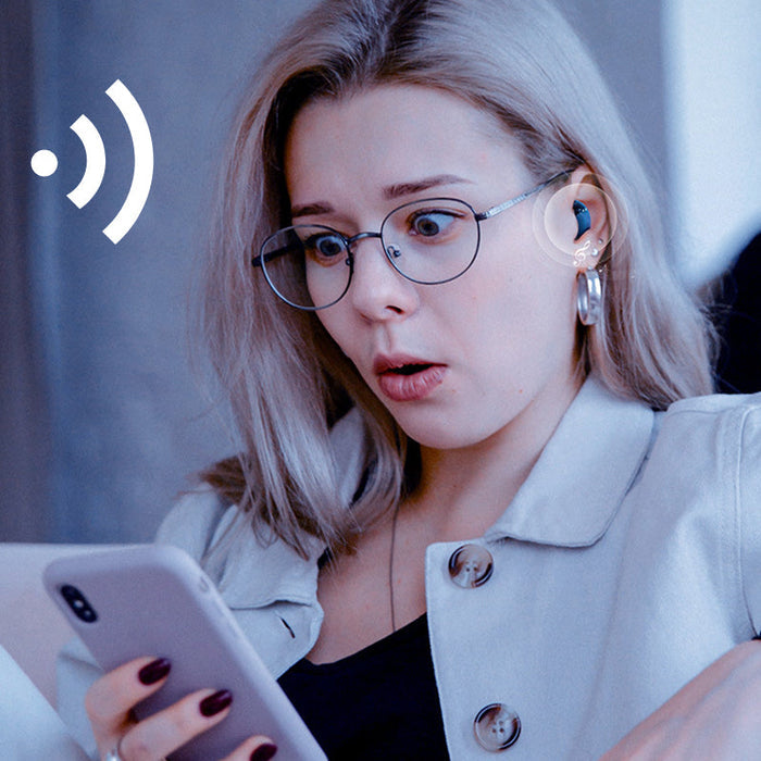 Bezprzewodowe słuchawki Bluetooth z długotrwałą żywotnością baterii i czystym dźwiękiem 4