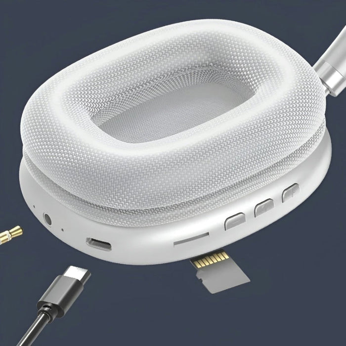 Bezprzewodowe słuchawki Bluetooth z redukcją szumów – nauszne, składane 5