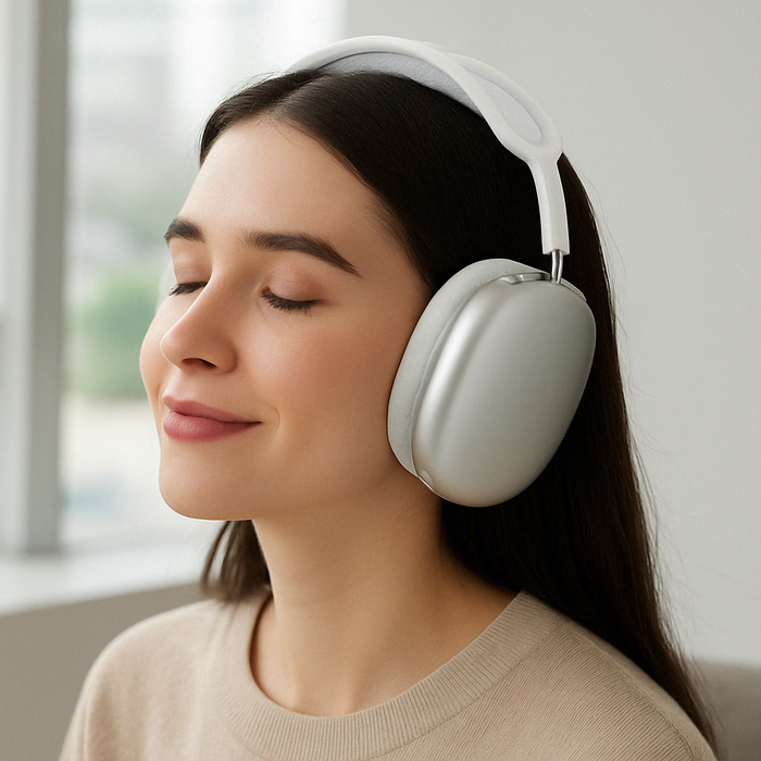 Bezprzewodowe Słuchawki Nauszne Bluetooth z Aktywną Redukcją Szumów i Wysoką Jakością Dźwięku 2