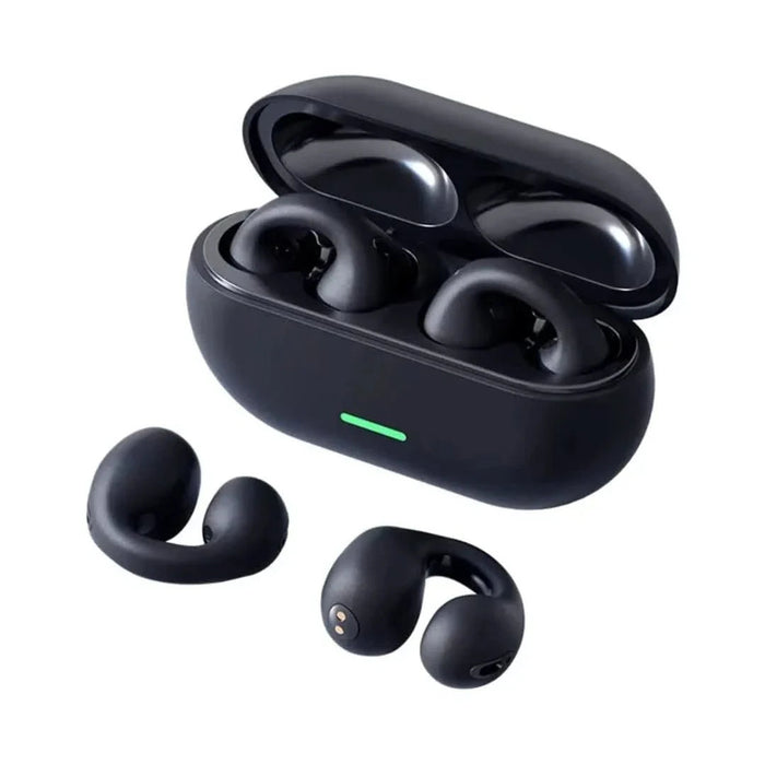 Bezprzewodowe słuchawki Ear Clip z ergonomicznym klipsem i nowoczesnym designem 1