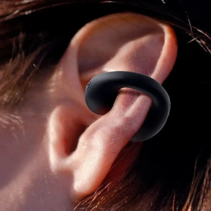 Bezprzewodowe słuchawki Ear Clip z ergonomicznym klipsem i nowoczesnym designem 2