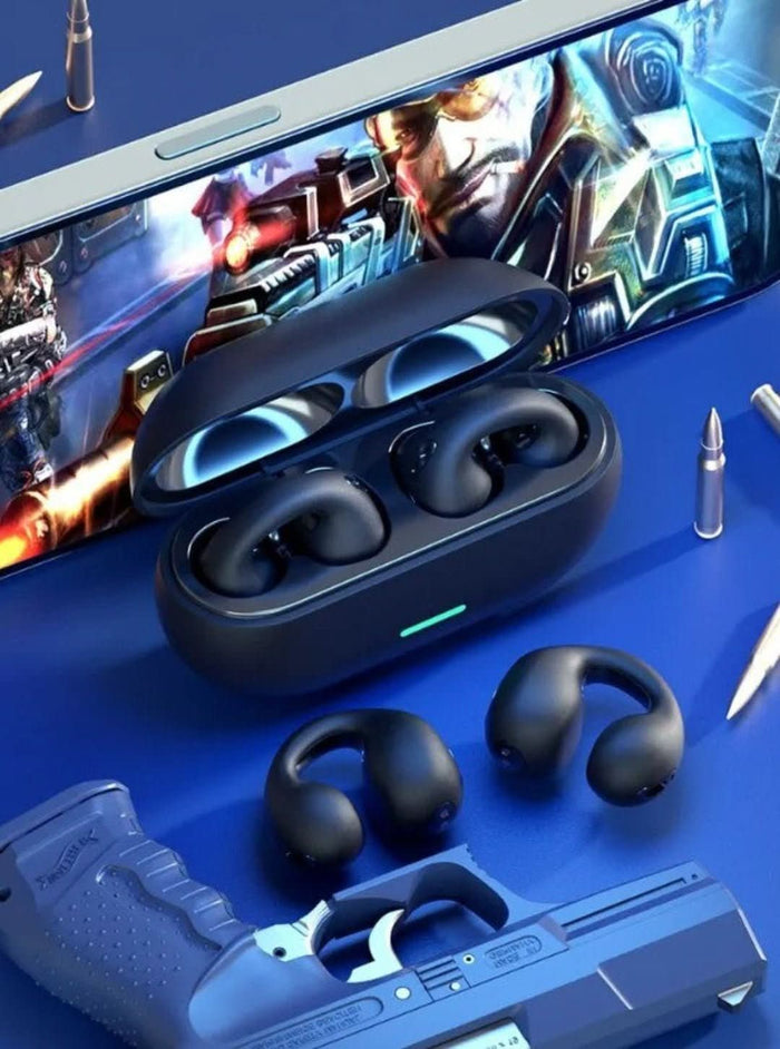 Bezprzewodowe słuchawki Ear Clip z ergonomicznym klipsem i nowoczesnym designem 5