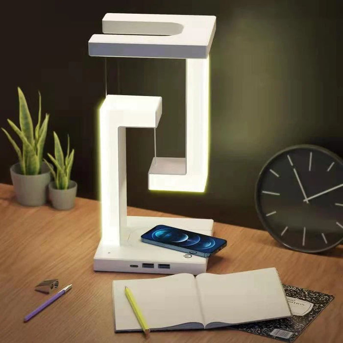 Bezprzewodowa Ładowarka Indukcyjna z LED do iPhone i Smartfonów – Szybkie Ładowanie, Nowoczesny Design 1