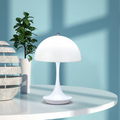Lampa Stołowa Bezprzewodowa LED z Regulacją Jasności – Minimalistyczna Lampka Nocna do Sypialni i Salonu 0