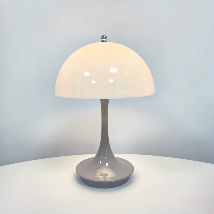 Lampa Stołowa Bezprzewodowa LED z Regulacją Jasności – Minimalistyczna Lampka Nocna do Sypialni i Salonu 6