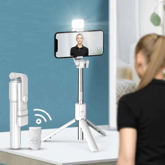Bezprzewodowy Selfie Stick Lekki i Wytrzymały 0