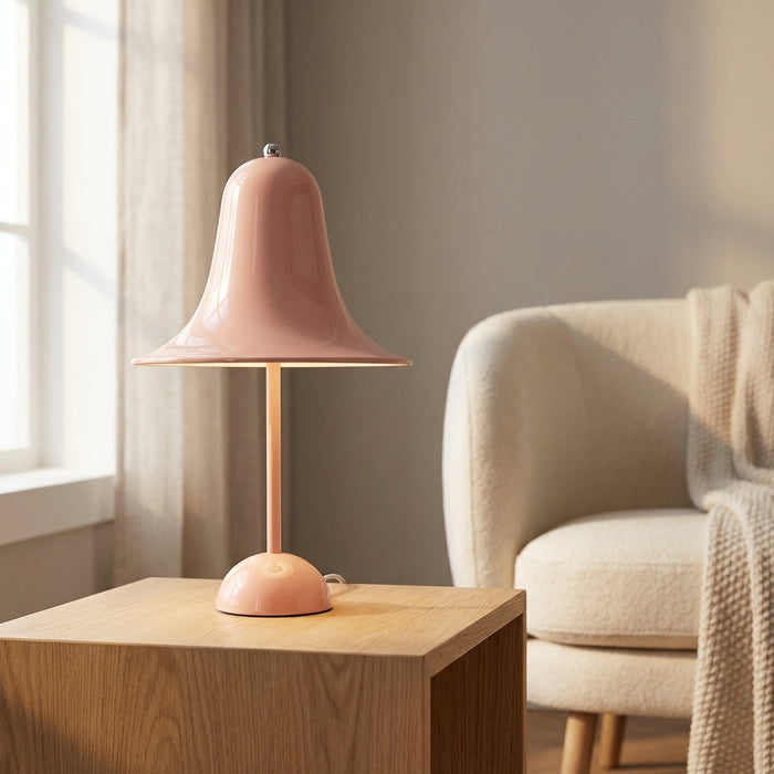Lampa stołowa bezprzewodowa z dotykowym sterowaniem i ładowaniem USB w nowoczesnym designie dzw 1