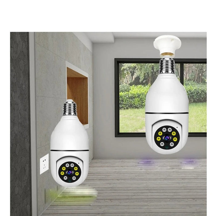 Bezprzewodowa Kamera Ochronna WiFi 1080P z Panoramicznym Widokiem 360° i Wykrywaniem Ruchu – Wodoodporna IP66 1