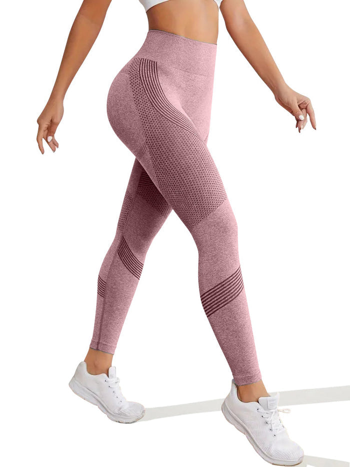 Legginsy Sportowe Damskie z Wysokim Stanem Hyper Stretch do Jogi – Komfort i Wsparcie na Każdy Trening 3