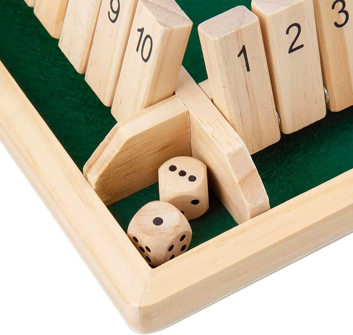 Drewniana Gra Edukacyjna dla Dzieci MathQuest – Interaktywna Nauka Matematyki z Kostkami Montessori 2