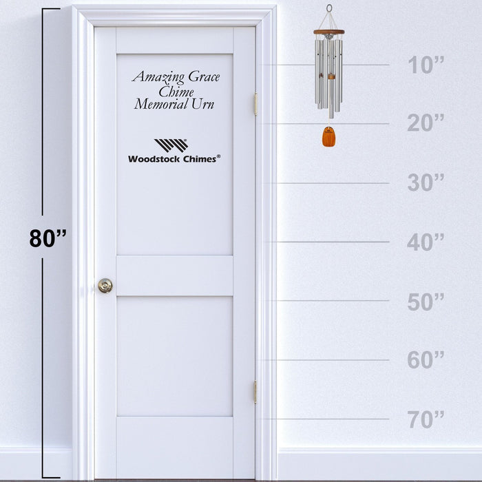 Woodstock Chimes AGMU Amazing Grace Chime, Urn Memorial