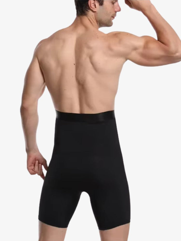 Męskie Szorty Korygujące SmartShape z Kompresją – Oddychające Krótkie Spodenki Sportowe w Rozmiarach M-3XL 1